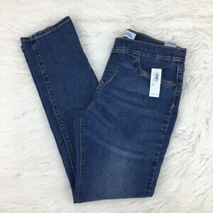 Old Navy  XL (14) Plus Skinny Pull on Medium Wash